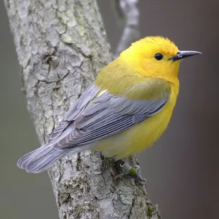Photo of Prothonotary Warbler (Protonotaria citrea)